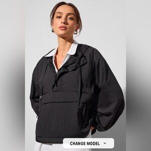 Ripstop Pullover Hooded Windbreaker